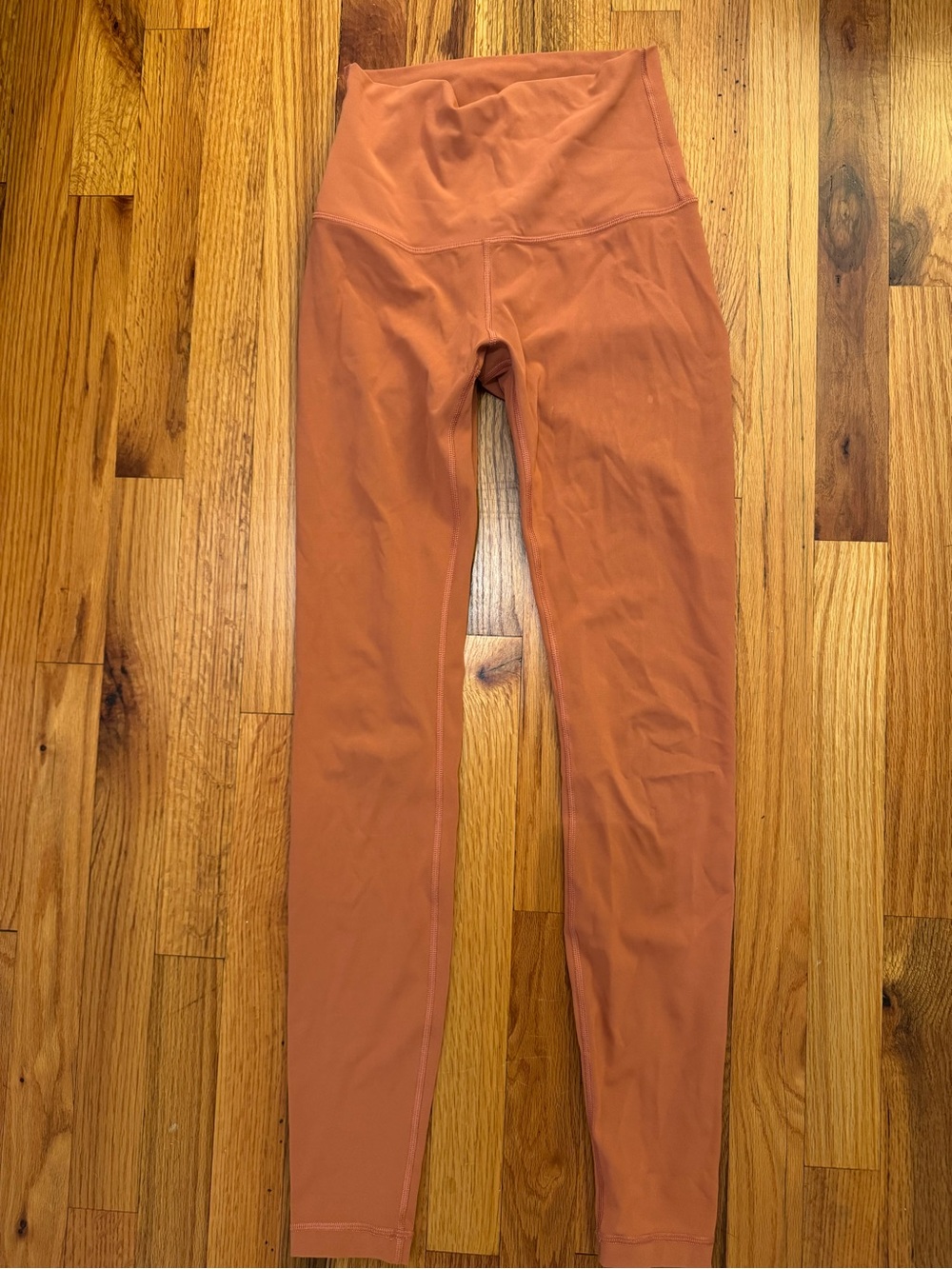 lululemon athletica Burnt Orange Active Leggings